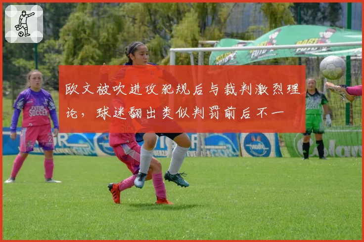 欧文被吹进攻犯规后与裁判激烈理论，球迷翻出类似判罚前后不一